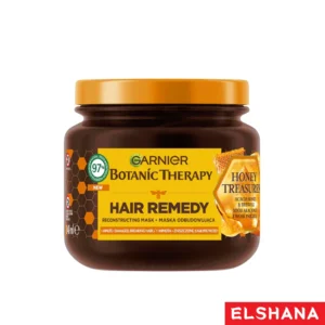 ماسک موی گارنیر، ماسک مو بوتانیک عسل اقاقیا، ماسک موی بازسازی کننده، Garnier Botanic Therapy، ماسک مو 340 میل ، ماسک مو طبیعی، ترمیم موهای آسیب‌دیده، عسل اقاقیا برای مو، موم زنبور عسل، مراقبت از مو، آبرسانی مو