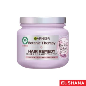 ماسک موی گارنیر، ماسک مو بوتانیک آب برنج، ماسک موی صاف کننده، Garnier Botanic Therapy، ماسک مو 340 میل ، ماسک مو طبیعی، صاف کننده مو، آب برنج برای مو، عصاره نشاسته، آبرسانی مو، موهای وز