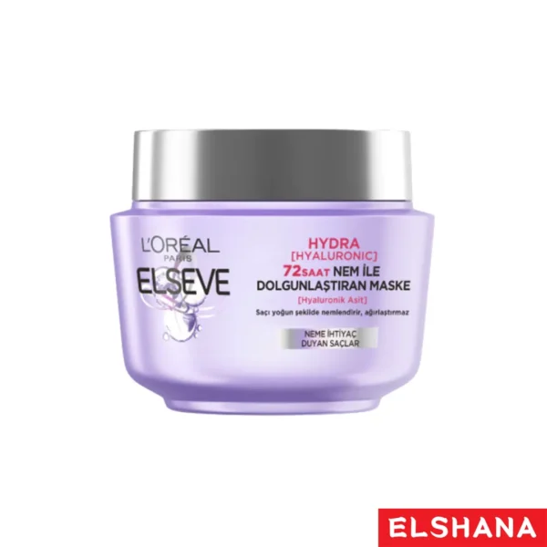 ماسک موی آبرسان 72 ساعته لورال LOREAL مدل HYDRA حجم 300 میل
